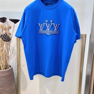 Louis Vuitton Embellished Cotton T-Shirt