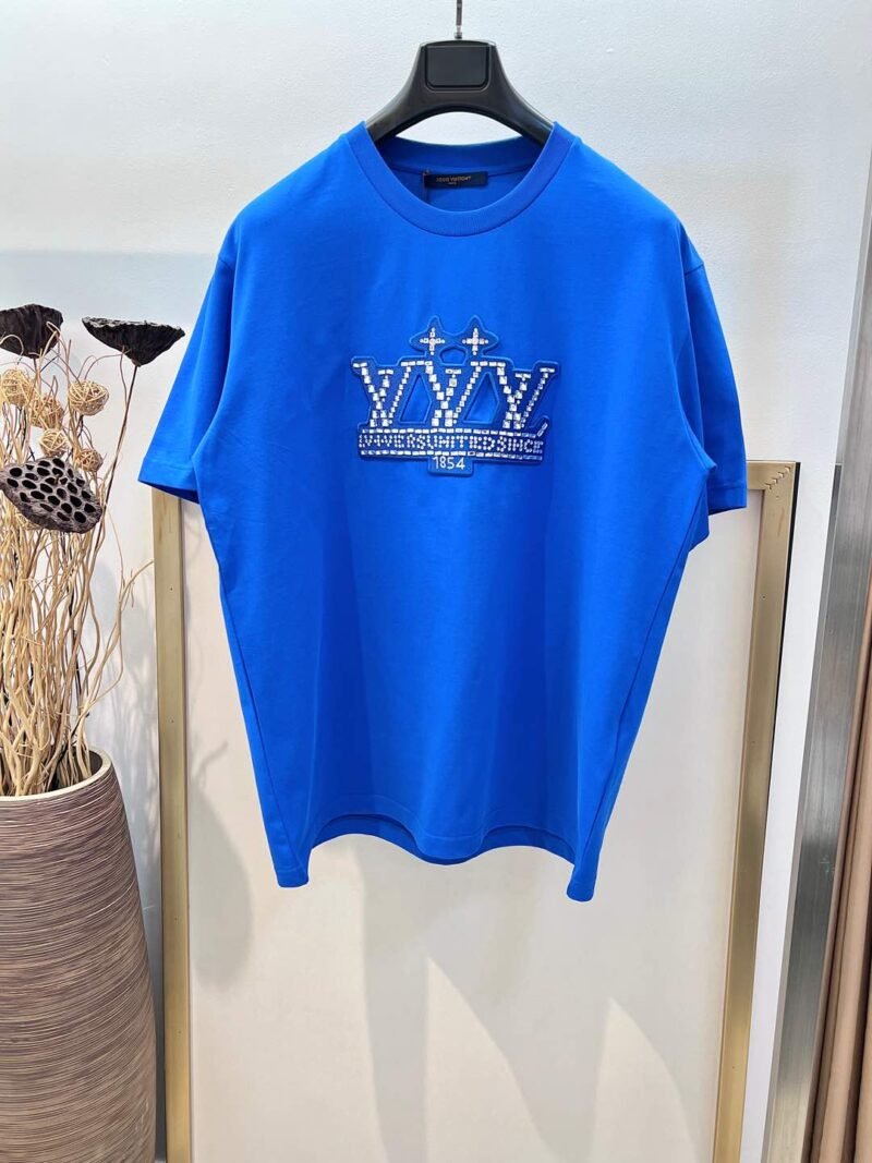 Louis Vuitton Embellished Cotton T-Shirt