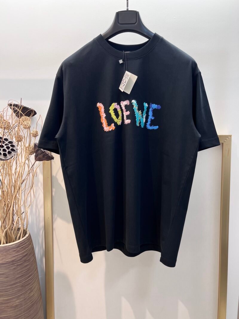LOEWE Logo Cotton-Blend Relaxed-Fit T-Shirt