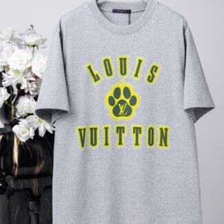 LOUIS VUITTON LV Vers Embellished Short-sleeved T-shirt