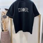 Dior Alias Thong Sandal Beige and Black Dior